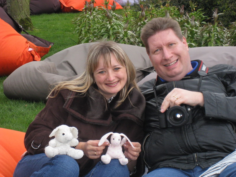 Keukenhof - my family