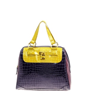 ����� Navy Colour Block Tote